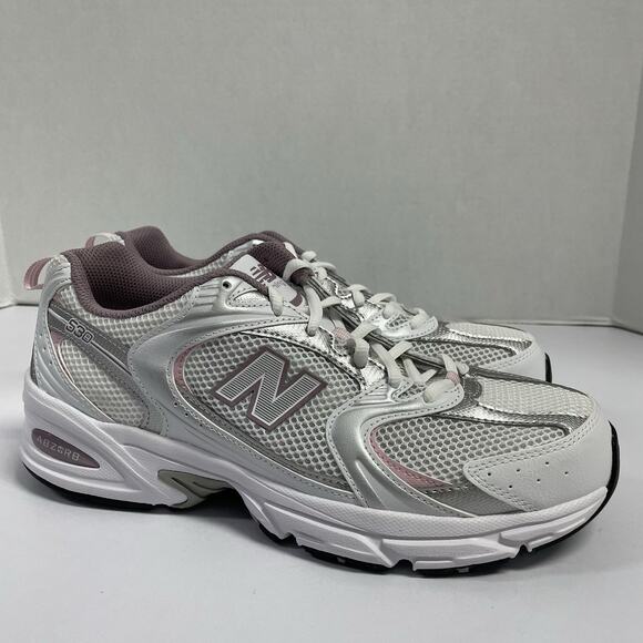 New Balance 530 White Silver Ice Wine MR530SGC Size 10 Mesh Running Sneaker main image 4